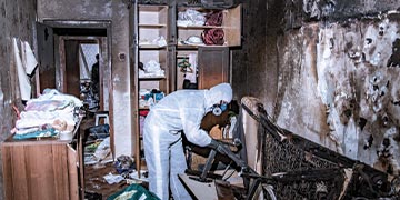 fire damaged property cleanup