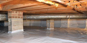 flooded crawl space