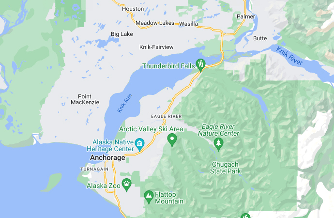 Dry Out Systems Service Area Map