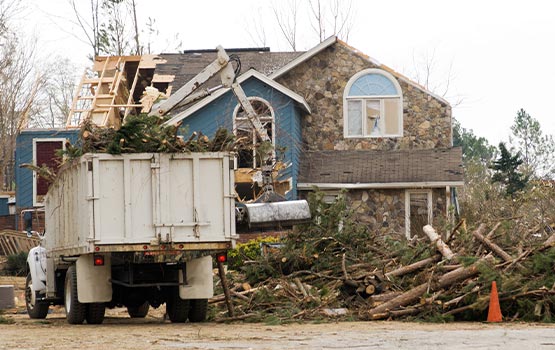 emergency storm damaged property restoration